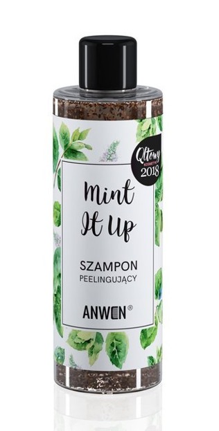 mint it up peelignujący szampon do włosów anwen