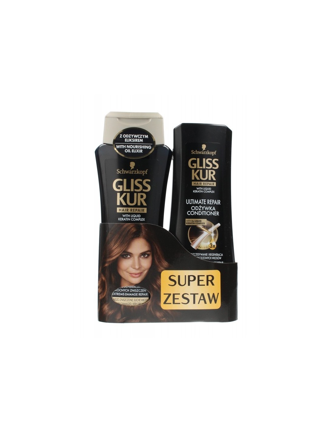 szampon gliss kurr ultimate repair 200 ml