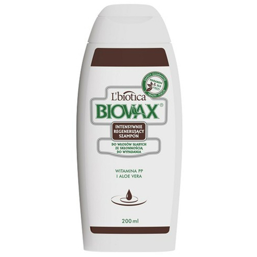 lbiotica biovax szampon do włosów słabych i wypadających 200ml skład