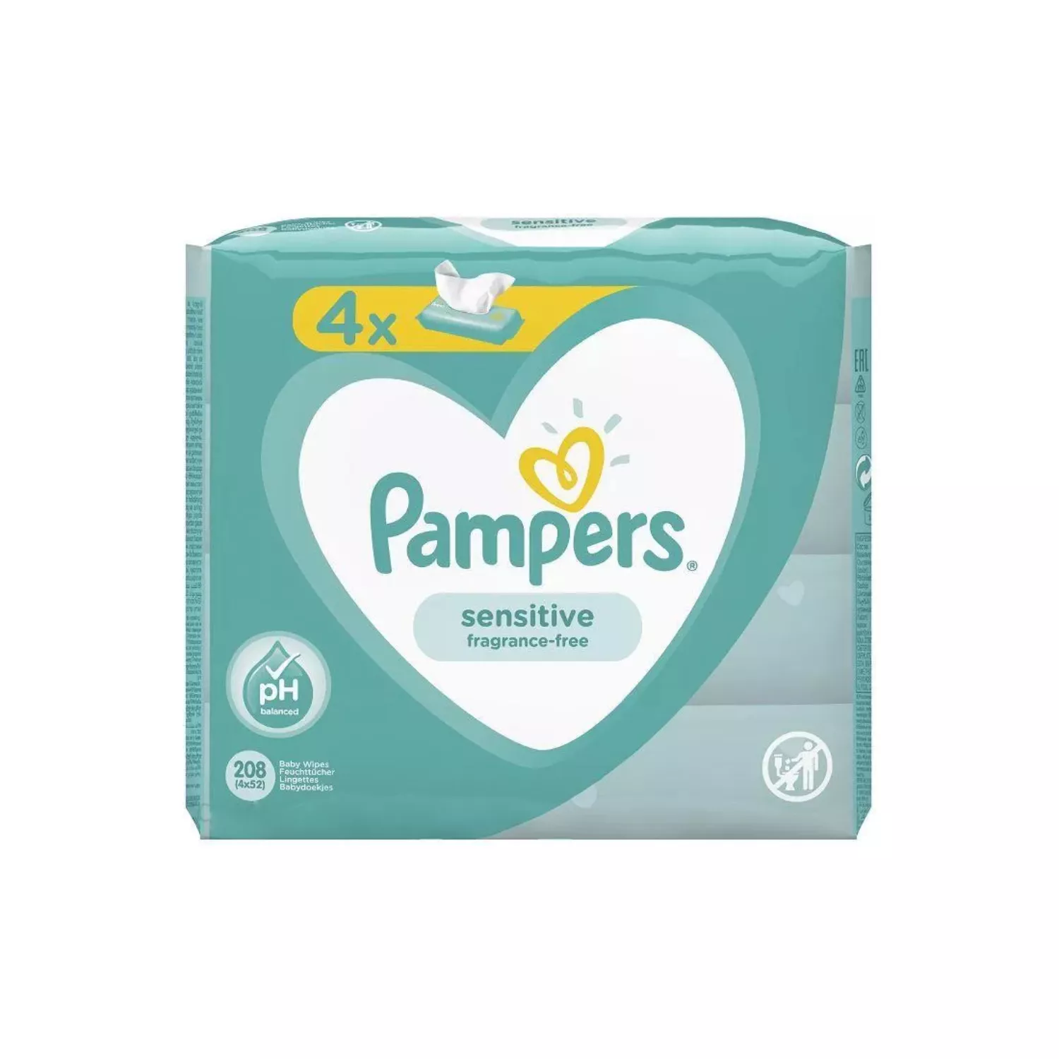 pampers sensitive skład