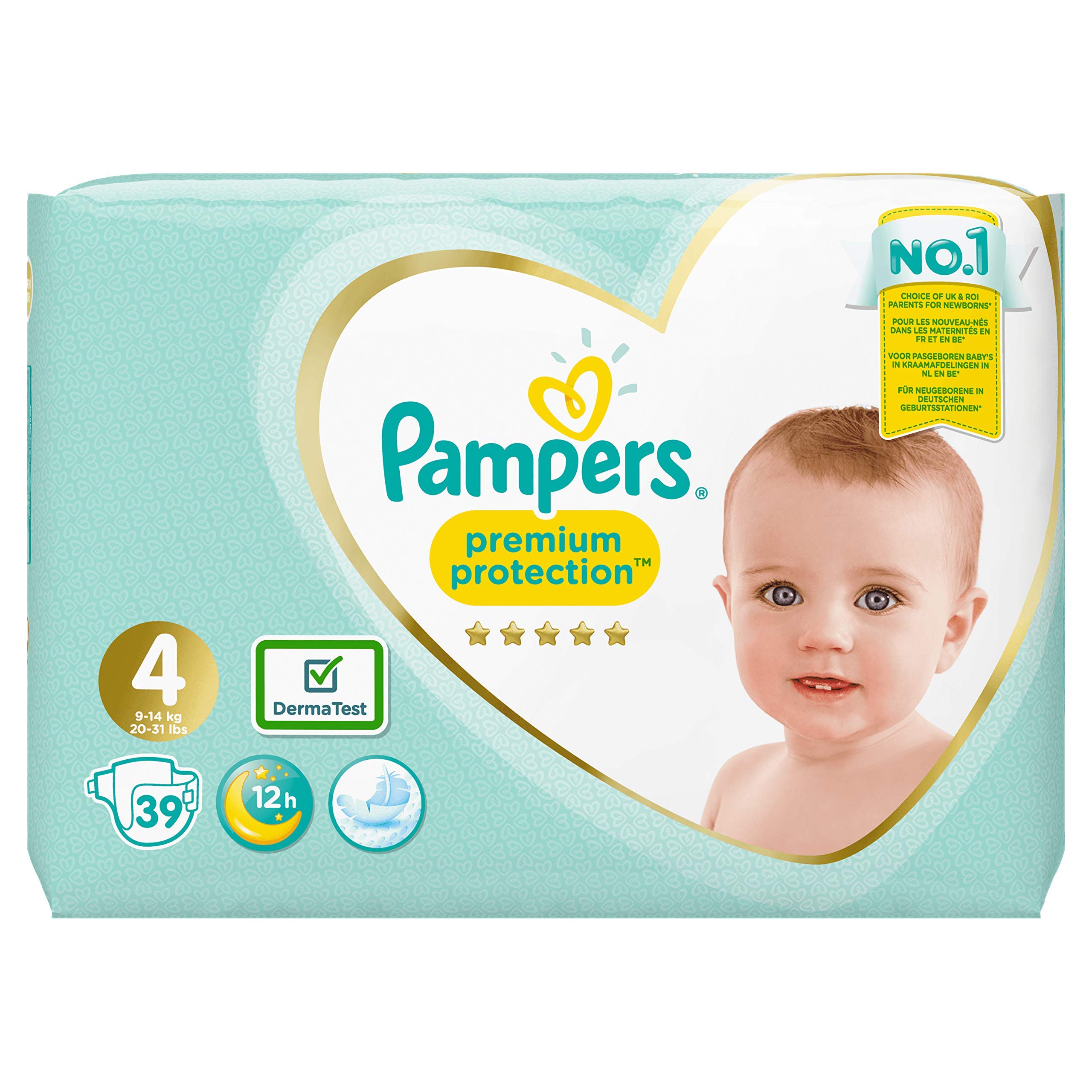 pampers premium protection size 4 39