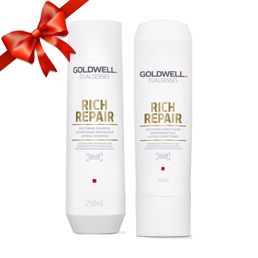 goldwell dualsenses rich repair szampon do włosów zniszczonych 1000ml