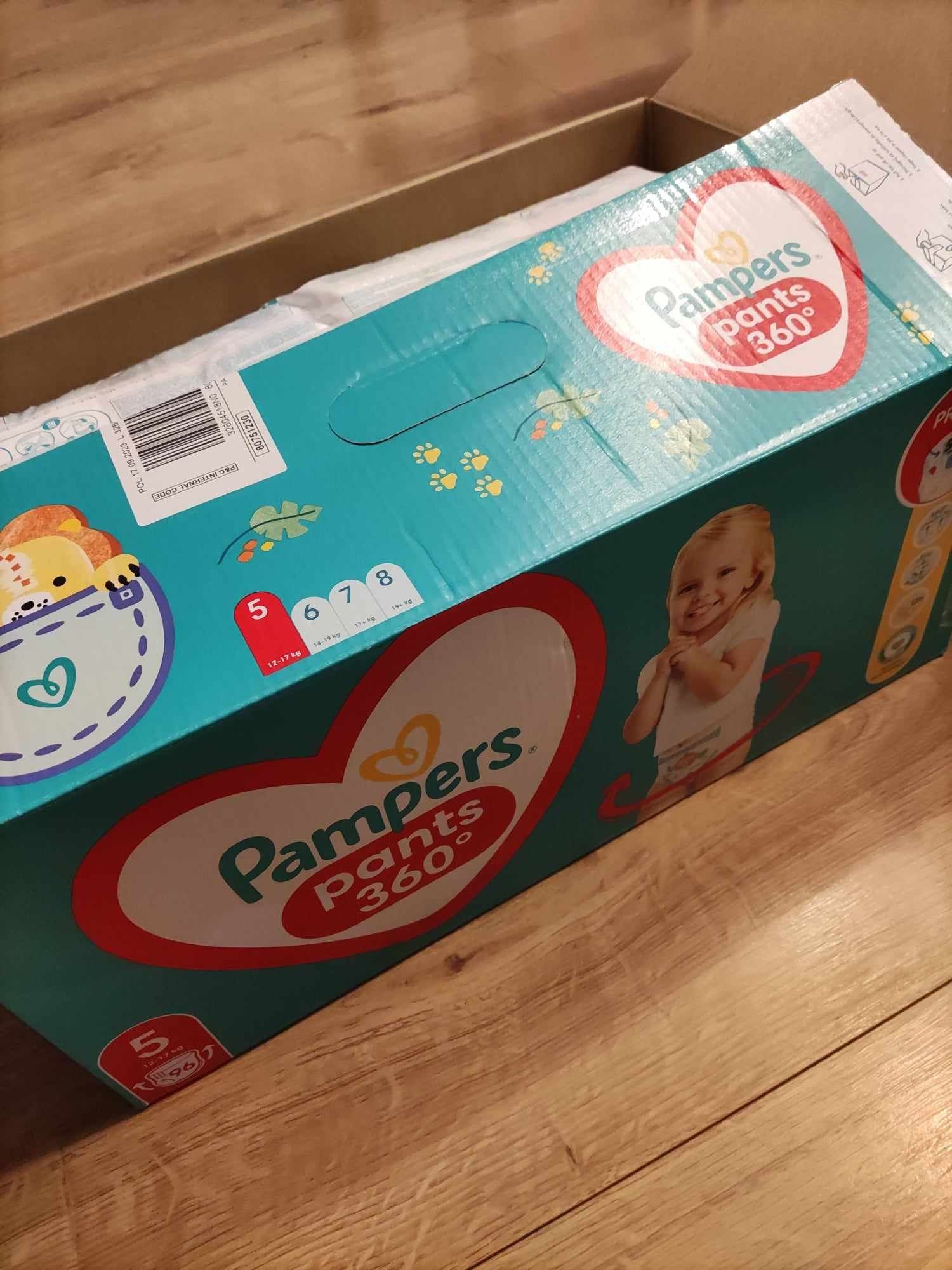 pampers pants 5 90sztuk