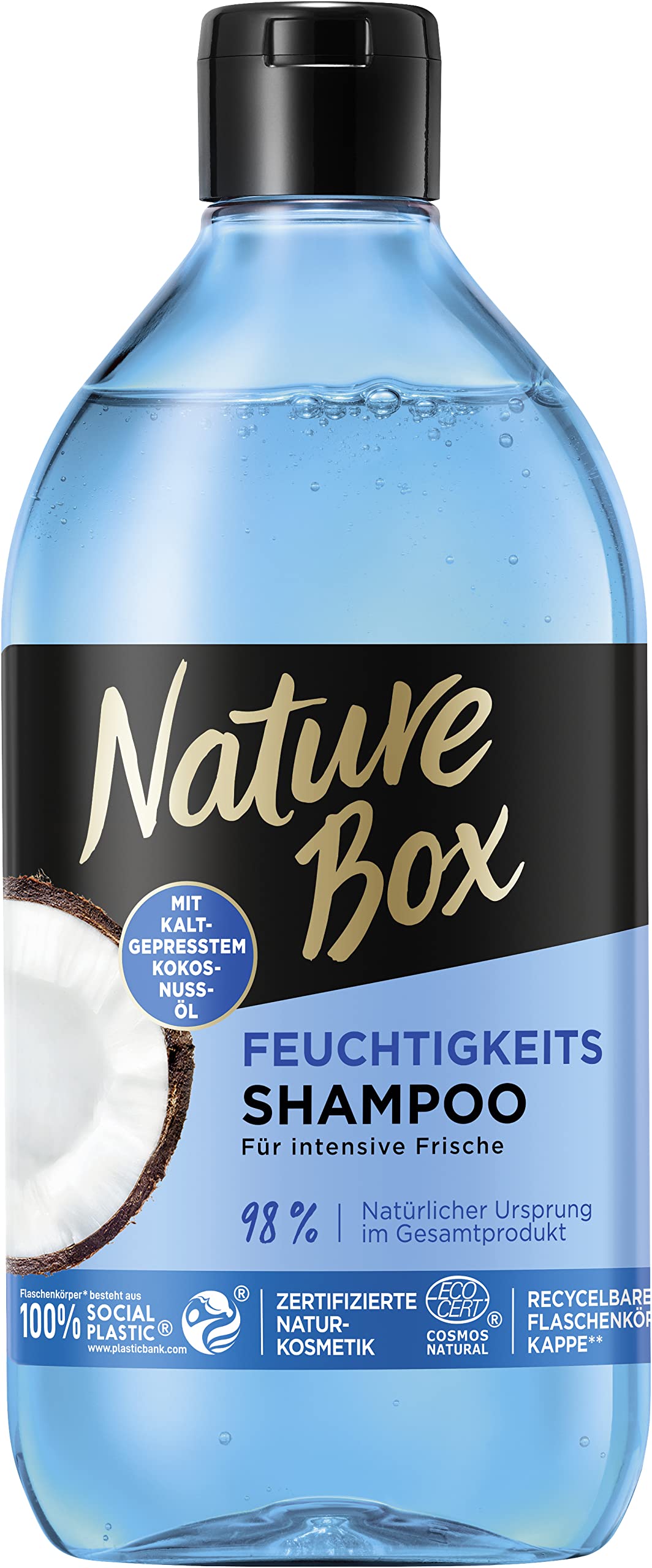 nature box szampon nawilżający