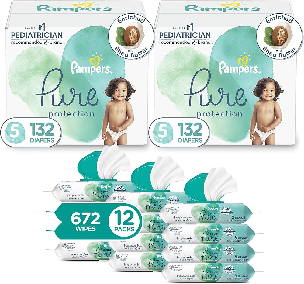 pampers 5 monthly pack