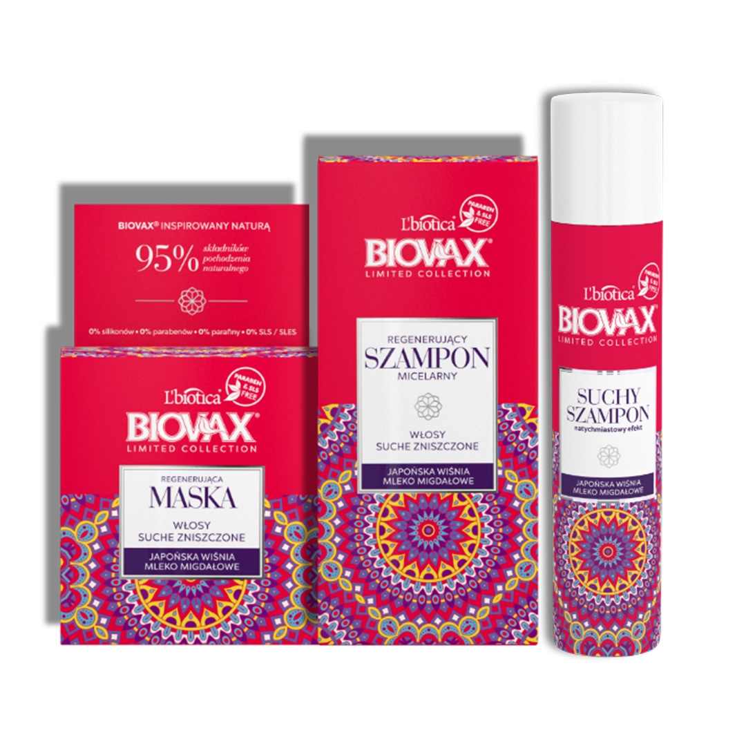 suchy szampon biovax limited