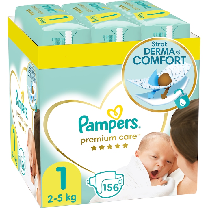 pampers premium care 1 emag