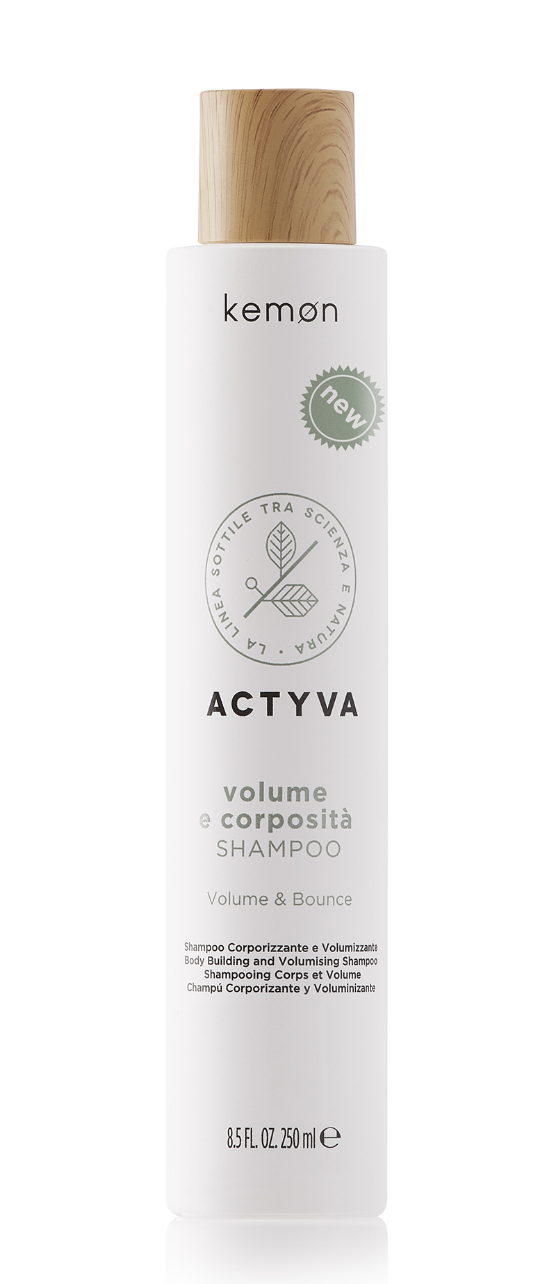 actyva szampon volume e corposita shampoo