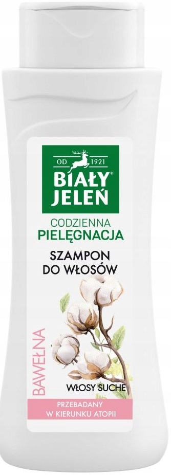 biały jeleń hipoalergiczny szampon z chlorofilem 300ml opinie