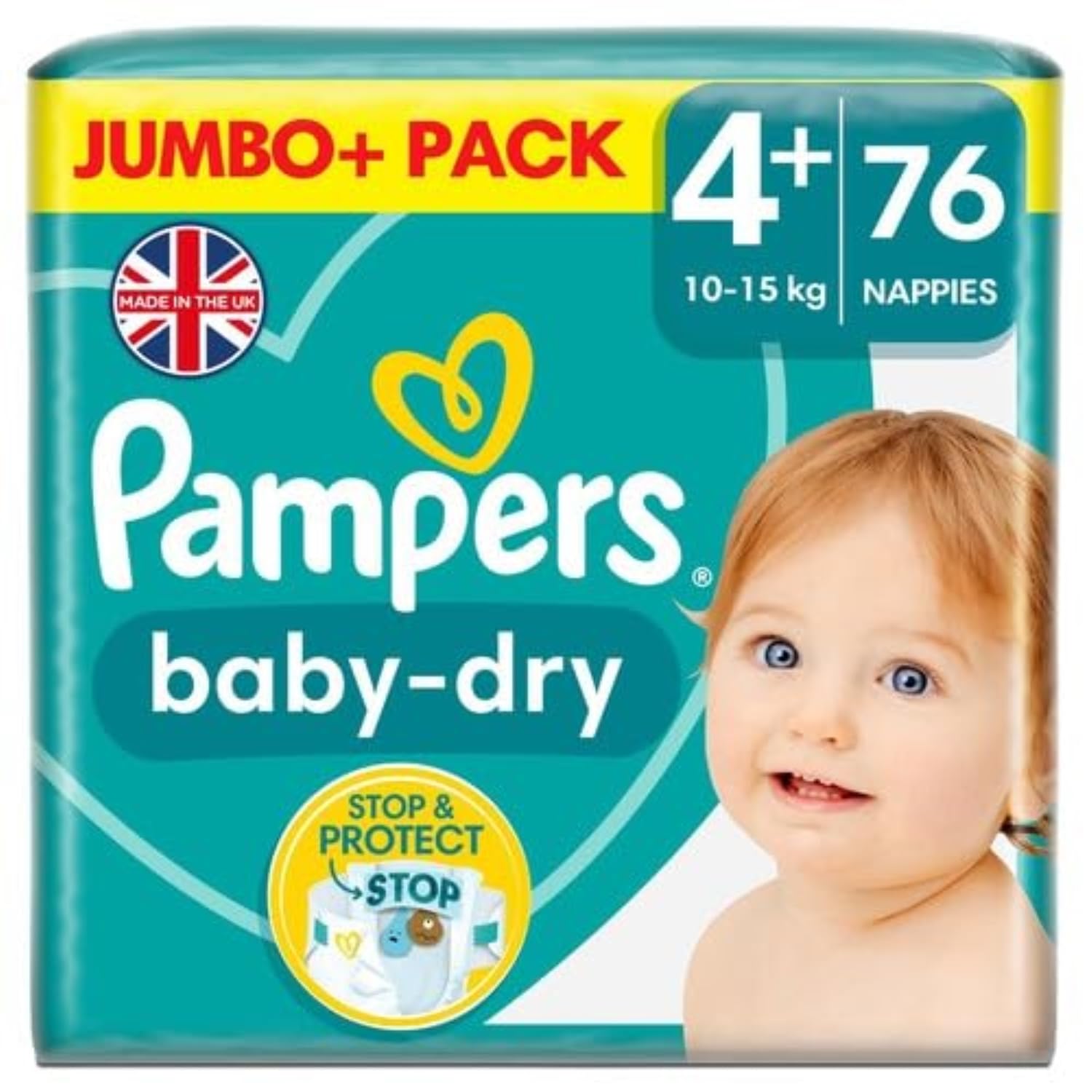 pampers 4+ plus 96 sztuk