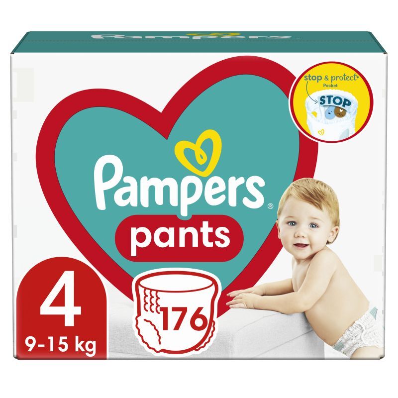 pampers pants 4 male opakowanie