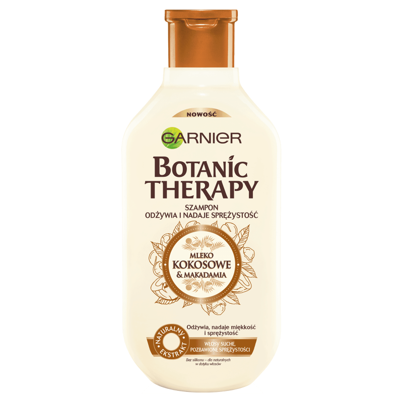 garnier botanic therapy szampon mleko kokosowe i makadamia