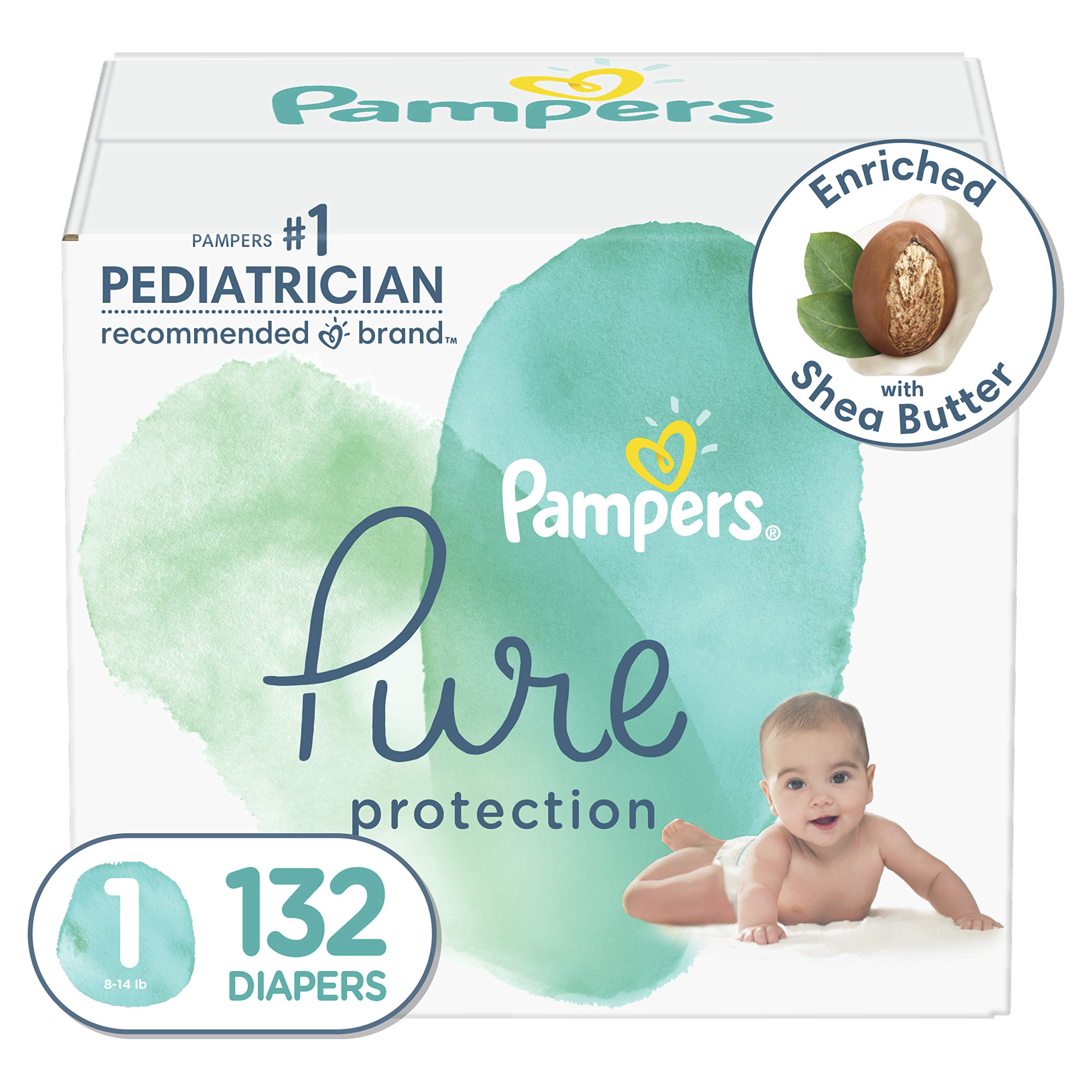 pampers 132 count size 4