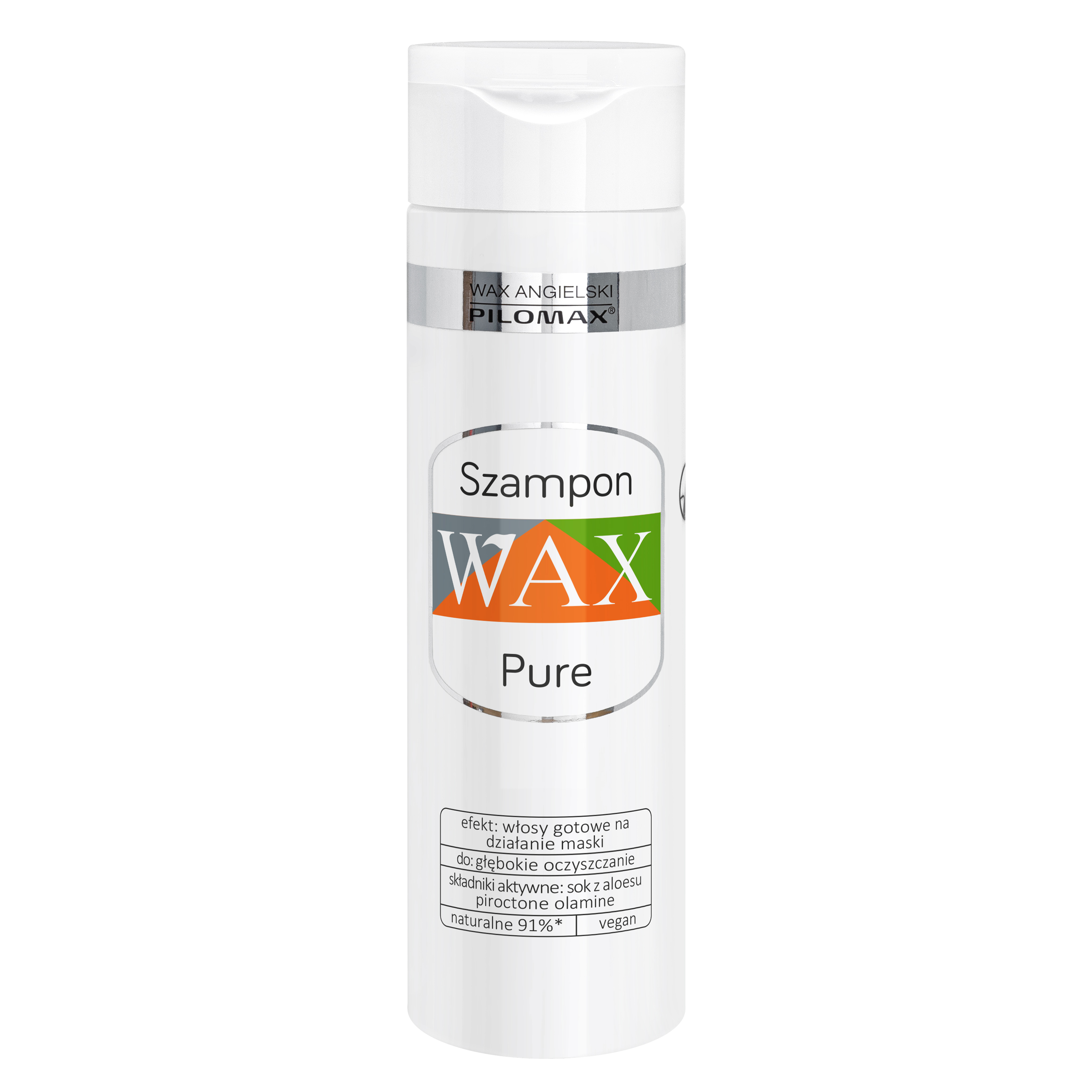 pilomax wax pure szampon oczyszczający 200 ml