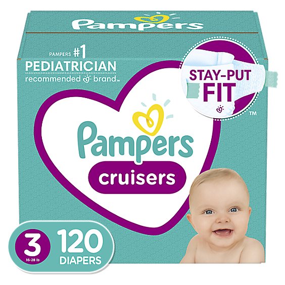 pampers 3 120 sztuk