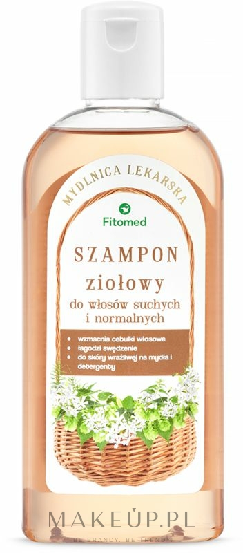 szampon ziołowy fitomed do włosów suchych