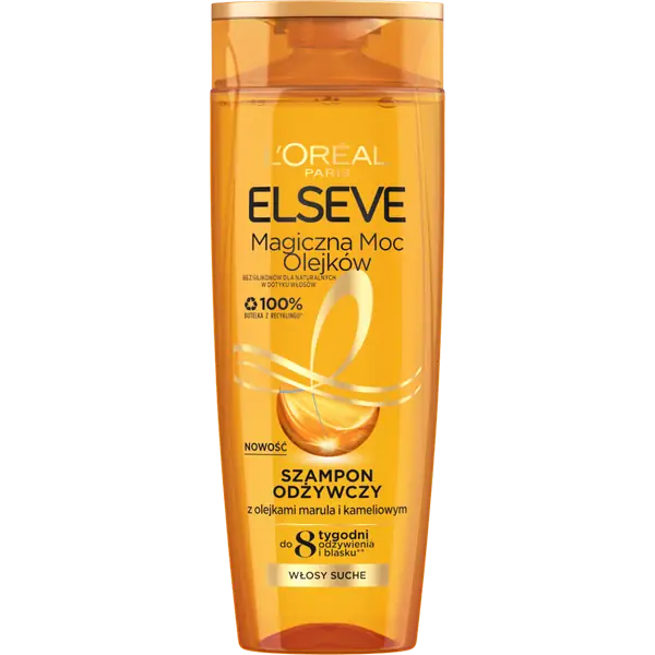 loreal szampon moc olejkow