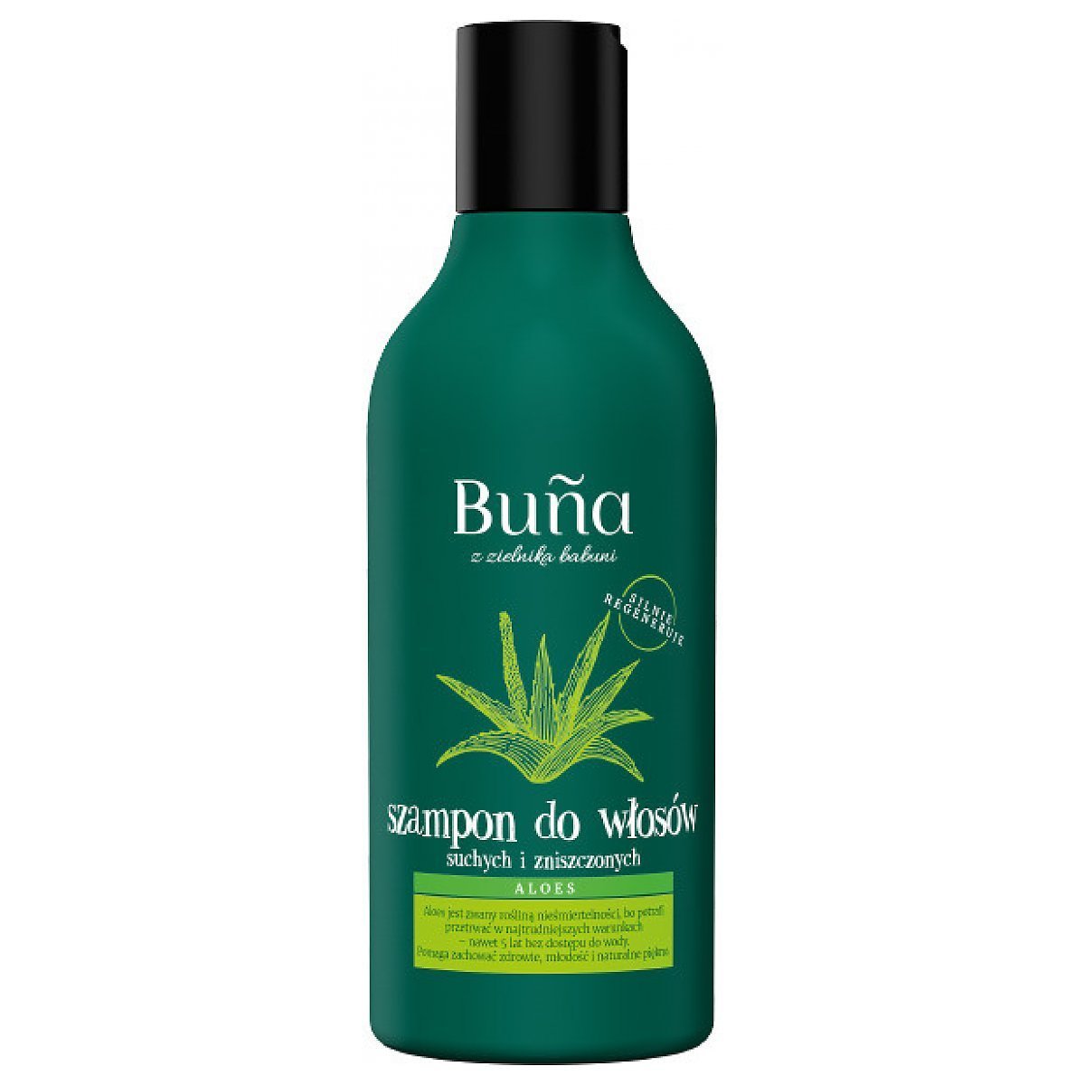 buna aloes szampon nawilżający do włosów suchych i zniszczonych 280ml