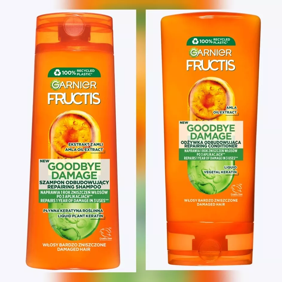 garnier fructis szampon wzmacniający goodbye damage