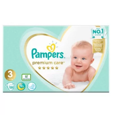 chusteczki pampers z plastikowym zamknięciem