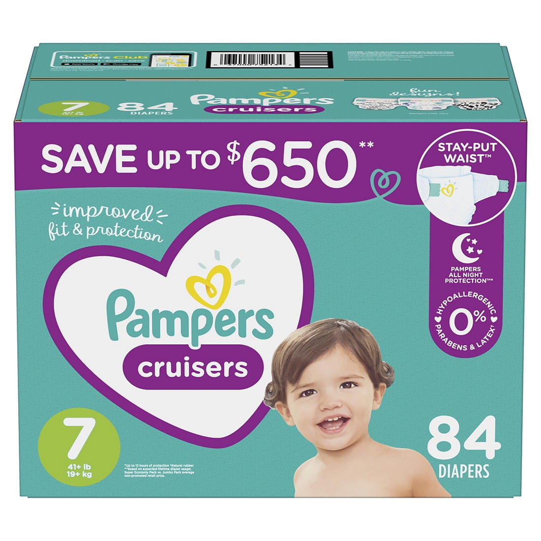 pampers 7 cruisers