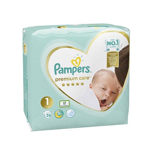 pampers premium care newborn 26