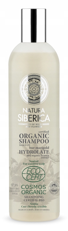 natura siberica natural & organic szampon nawilżający do włosów suchych