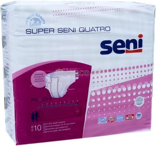 pieluchomajtki super seni quatro 3 large 10szt