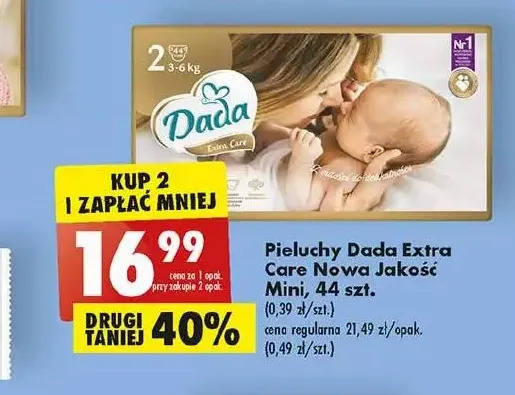 pieluchy dada mini 2 biedronka