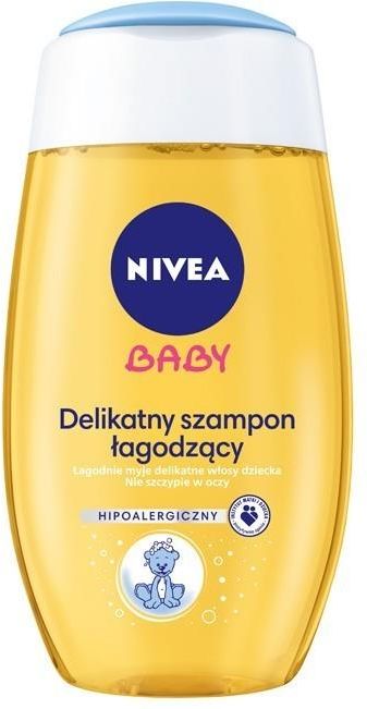 nivea baby delikatny szampon łagodzący skład