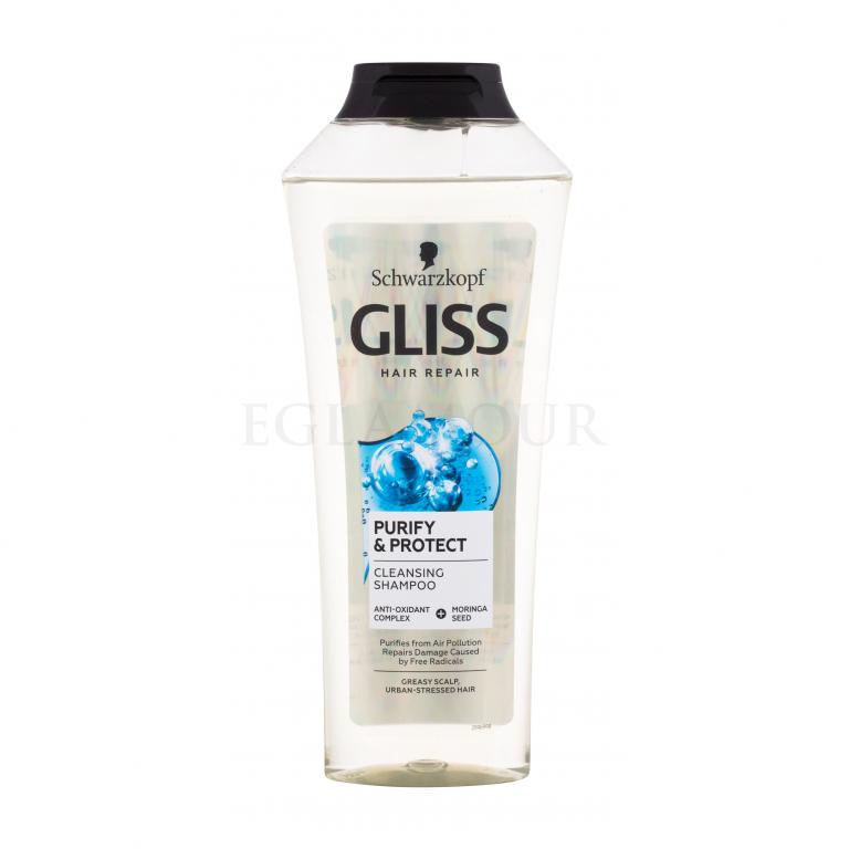 gliss kur purify & protect szampon 400 ml