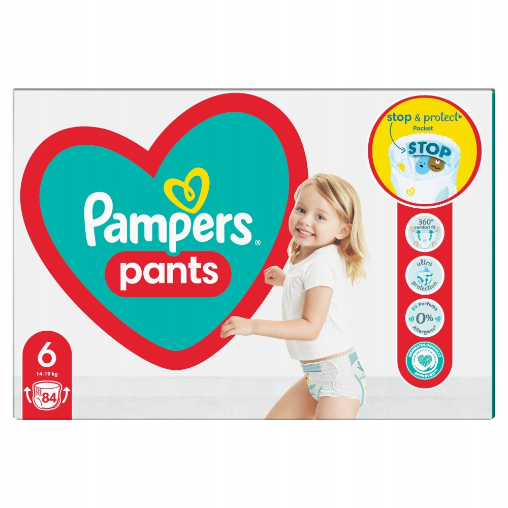 rozmiary pampers mega box