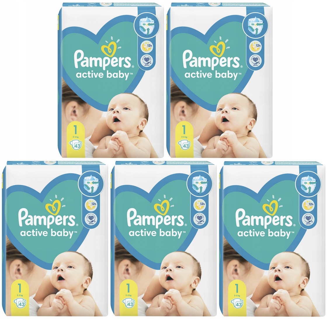 najtańsze pieluchy pampers 1 allegro