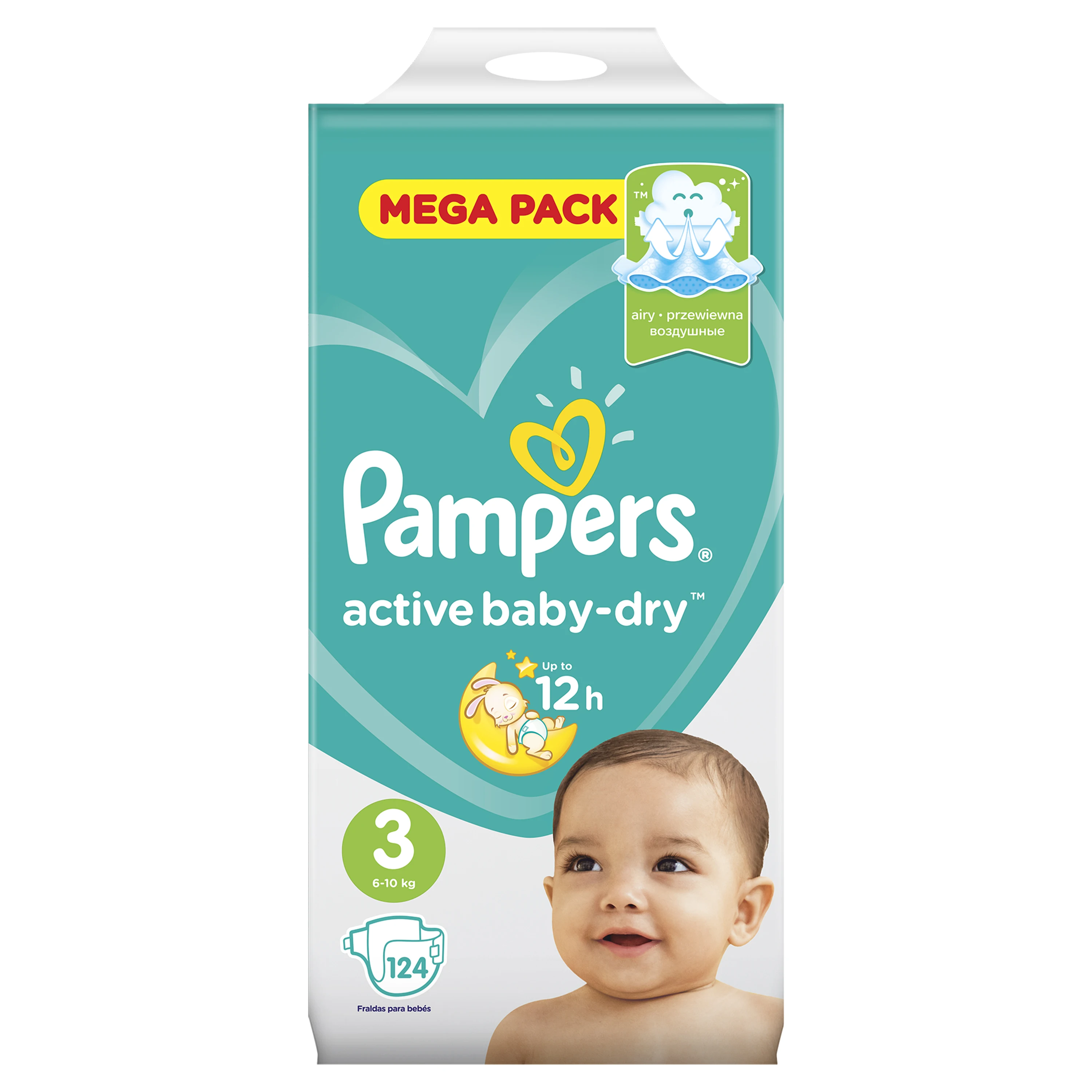 pampers mega pack 3 124