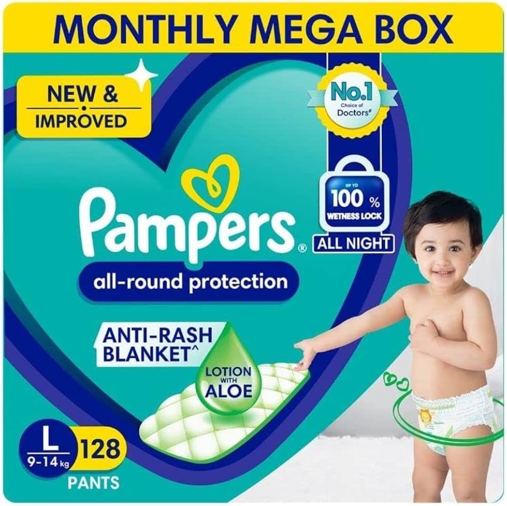 pieluchomajtki pampers active baby pants mega box extra large 88szt