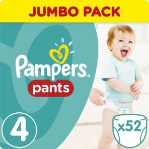 pampers pants 4 52szt