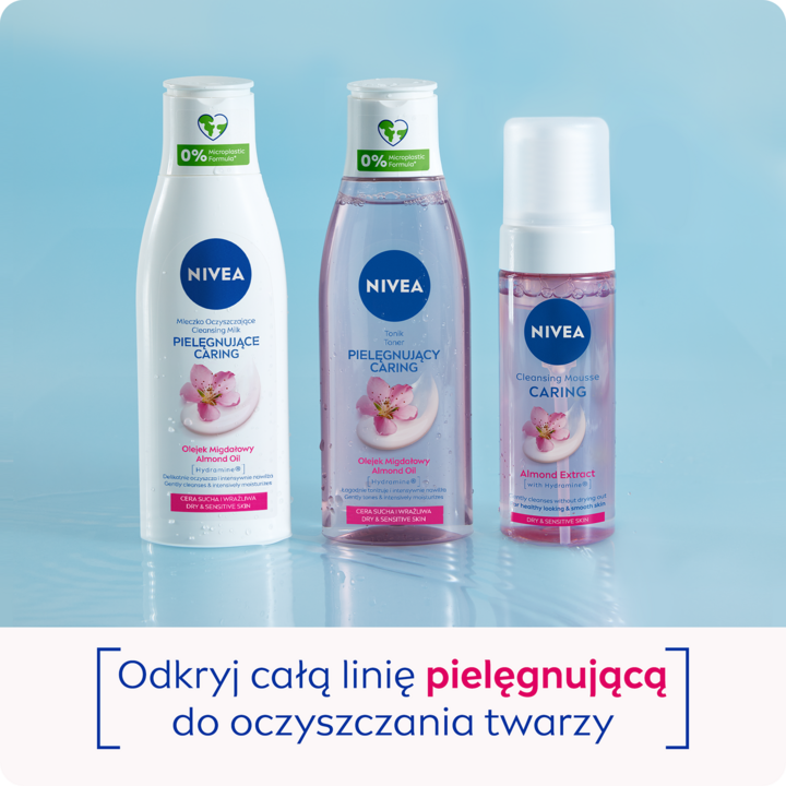 nivea pianka do mycia twarzy skóra wrażliwa