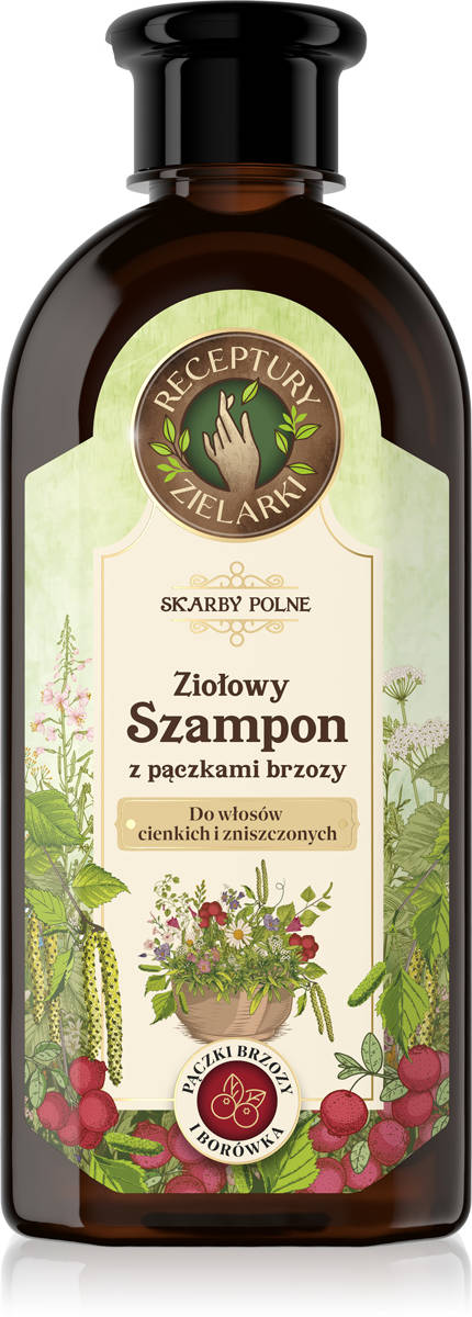 oherbal szampon ekstrakt z brzozy włosy normalne