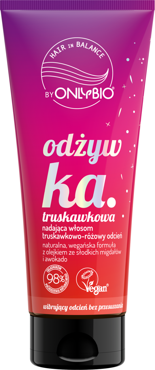 truskawkowa odżywka do włosów