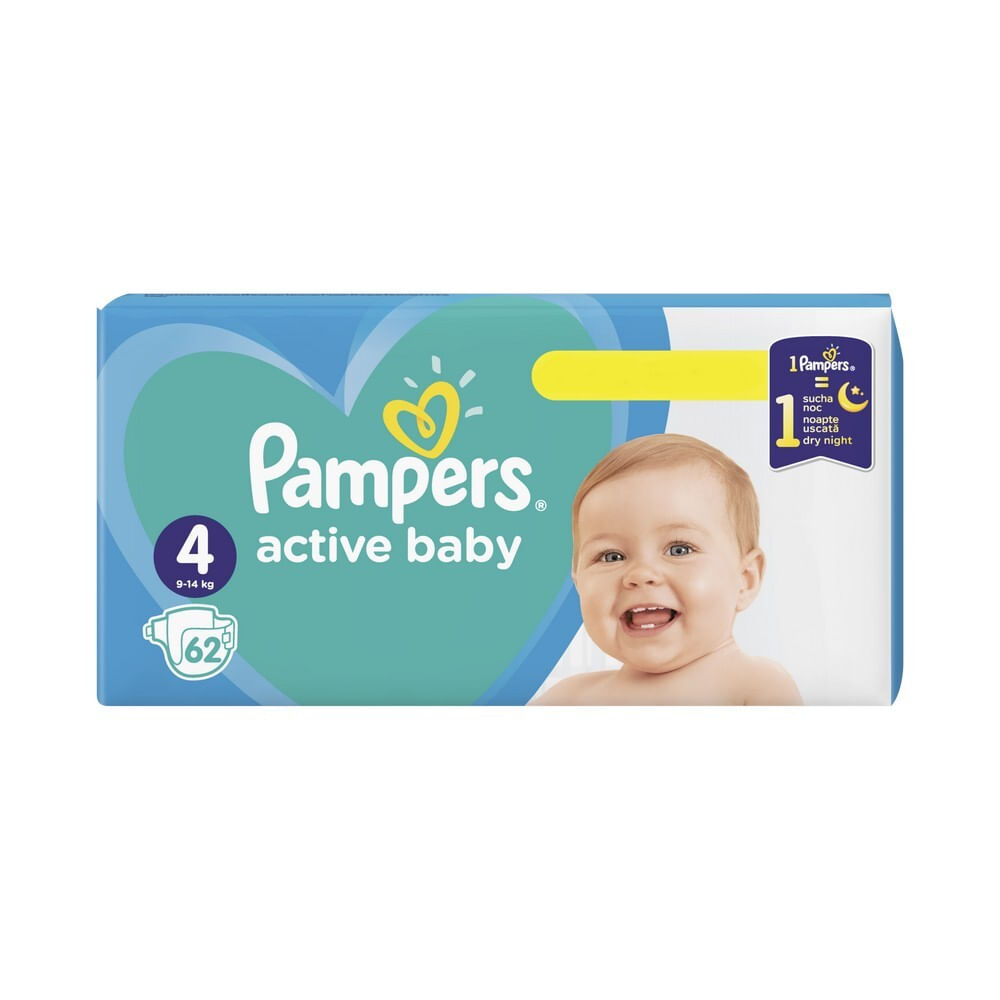 pampers active baby 4 auchan