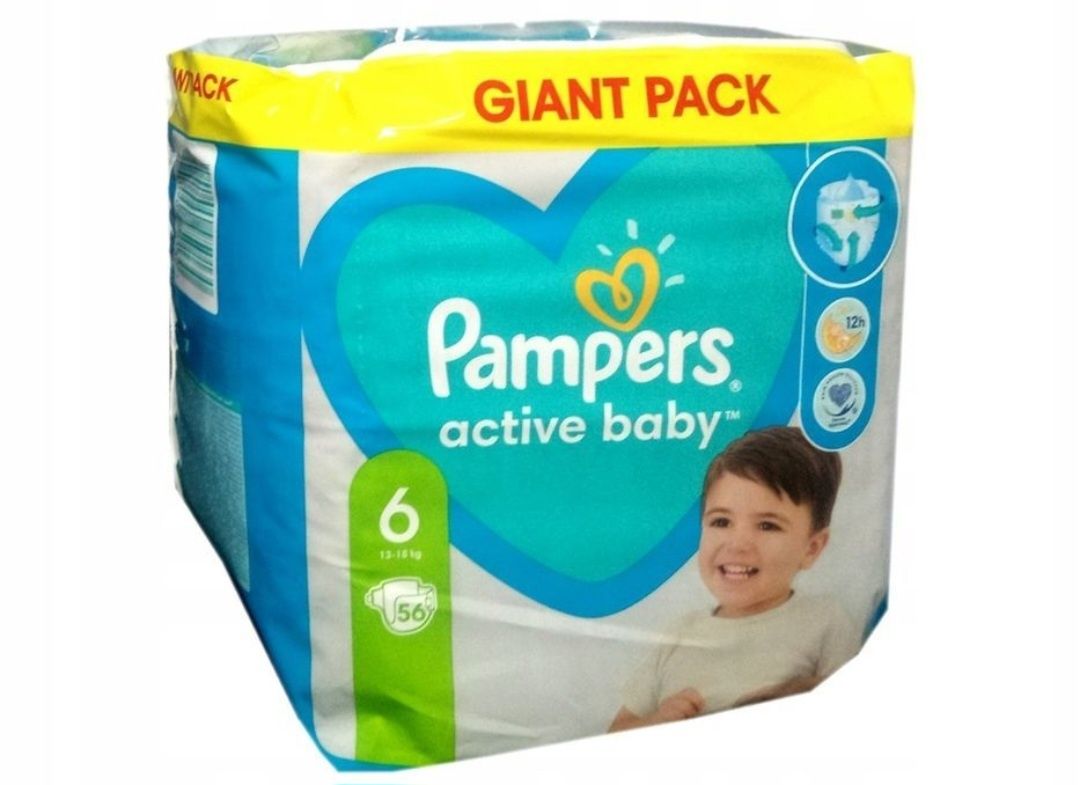 nowe pampers active baby