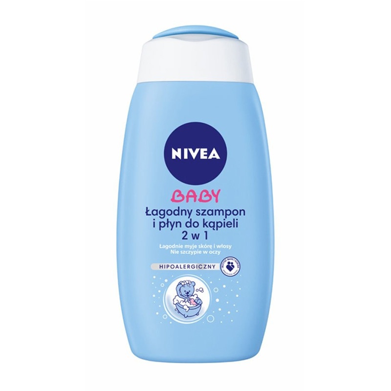 szampon i płyn do kąpieli nivea 2w1