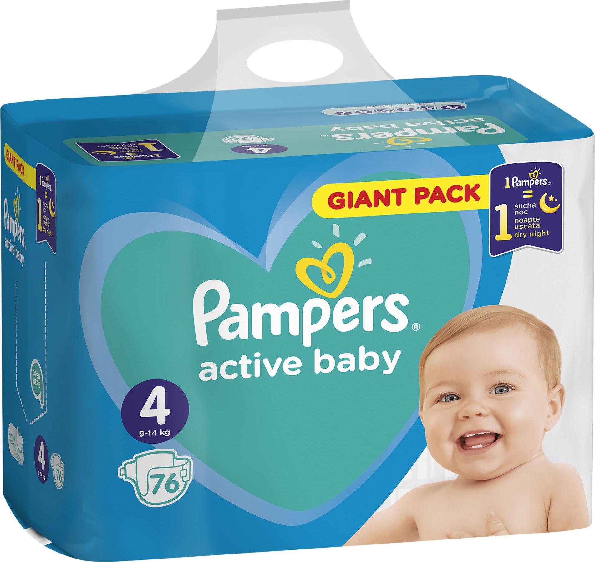 pampers giant pack 4