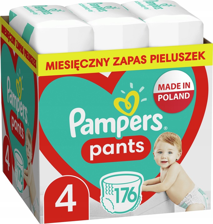 pampers pants 4 176 sztuk