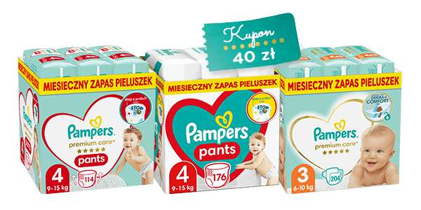 pampers kod pierwzy zakup