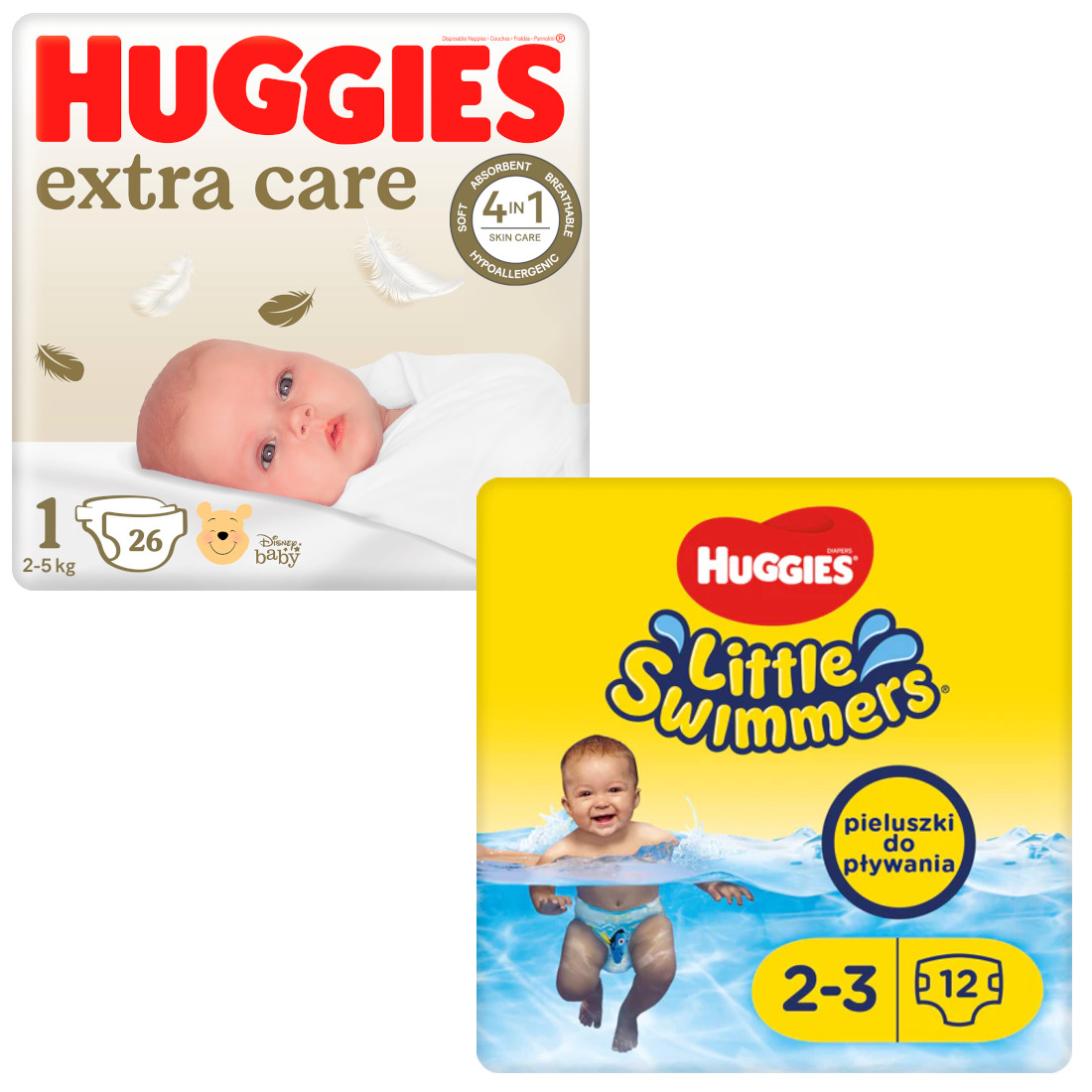 pampersy huggies 2