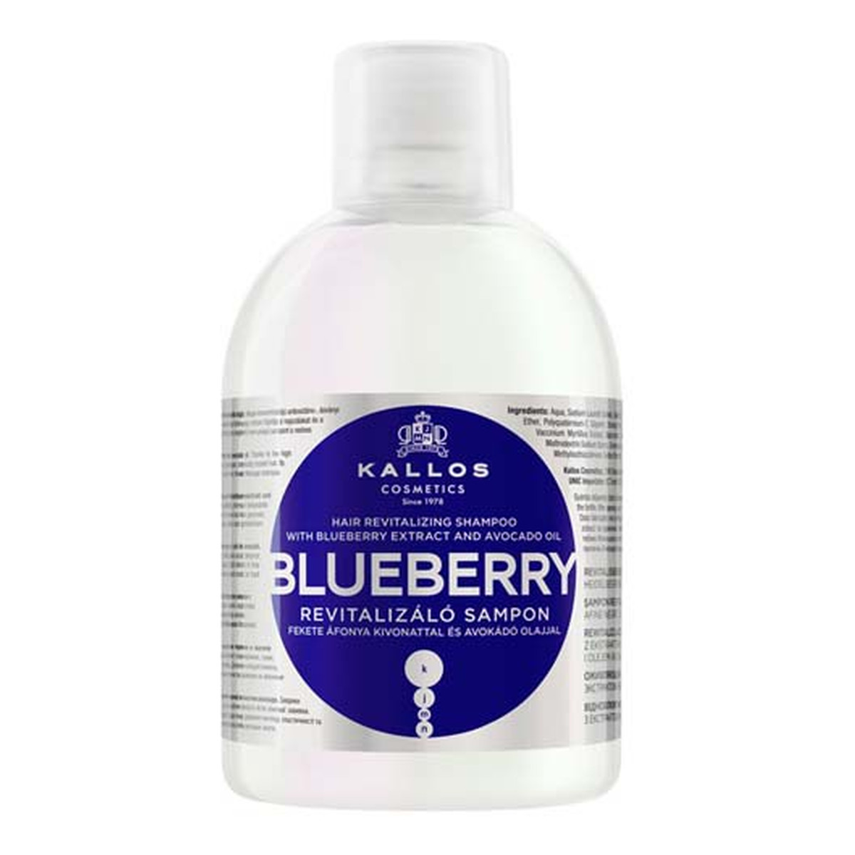 kallos blueberry szampon skład