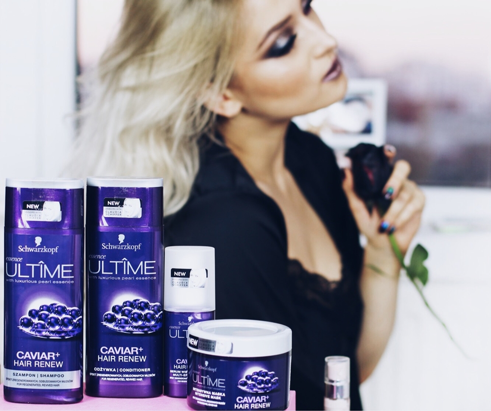 schwarzkopf szampon essence ultîme caviar hair renew