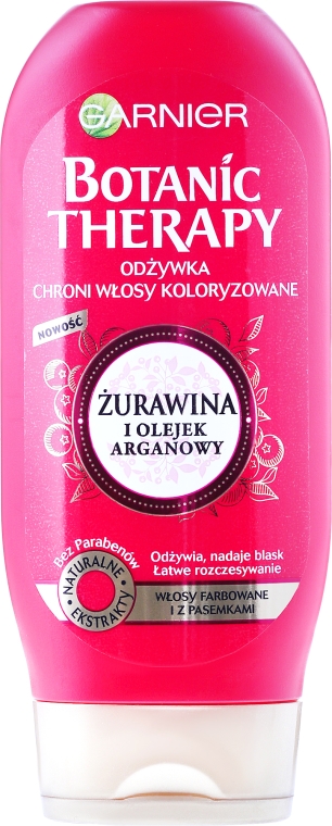 odżywka do włosów garnier z żurawina i olejek arganowy