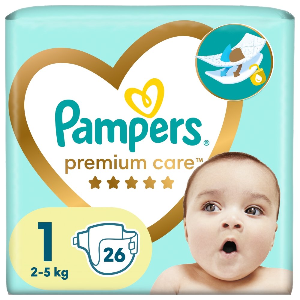 pampers premium care pieluchy jednorazowe rozmiar 1 newborn